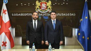 Аргишти Кярамян встретился в Тбилиси с генеральным прокурором Грузии Ираклием Шотадзе (фото)